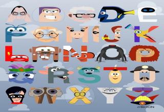 Pixar Alphabet - Picture | eBaum's World