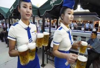 The first North Korean Beer Festival in Pyongyang took place on August 12.