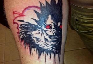 19 Death Note Tattoos That Will Make You Scribble In Your Notebook