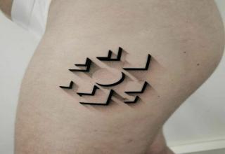 Tats that somehow have a 3d look about them...