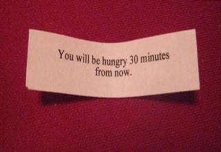 Some people have a knack for writing text for fortune cookies, but the authors of these obviously don't.