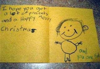 Funny letters from kids written to mom, dad, and other family members.