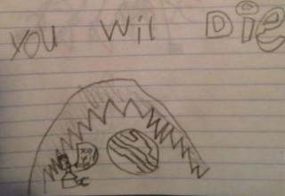 Disturbing Kid Drawings That Will Give You The Creeps - Creepy Gallery ...