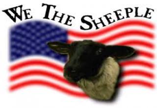 Sheeple a portmanteau of "sheep" and "people" is a term of disparagement in which people are likened to sheep, a herd animal. The term is used to describe those who voluntarily acquiesce to a suggestion without critical analysis or research.