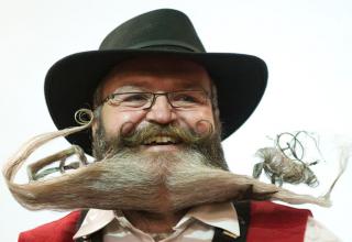 Some of the 2011 world beard champions 
