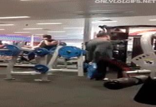 funny pictures of people in the gym