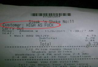 Dont forget to always check your receipt