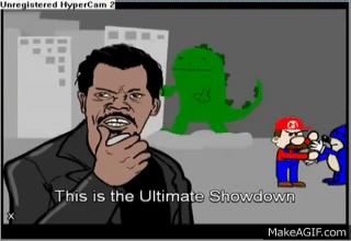 ultimate showdown of ultimate destiny gif - Unregistered HyperCam 2 This is the Ultimate Showdown MakeAGIF.com