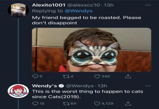Wendy's Twitter absolutely being a savage.
