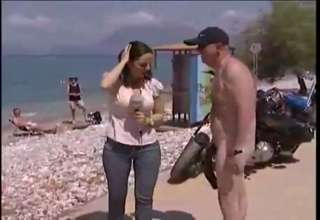 Gramps going all out for the camera