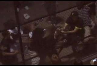 White Guy Gets Jumped By A Pack Of Blacks