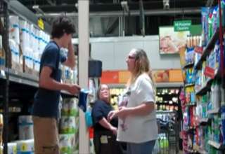 Guy Scares The Shit Out Of People