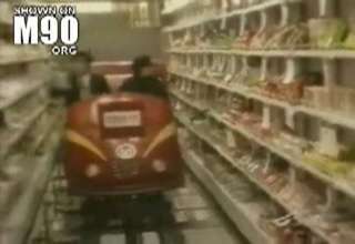 Innovative Supermarket Rollercoaster