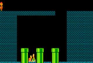 Mario walks in on two kupas boning