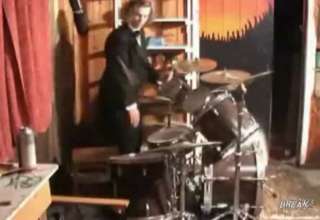 Drums and Piano Stop Motion Pretty cool