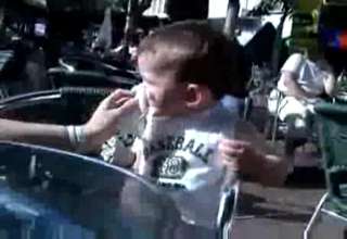 Bad Accordion Player Gets Owned