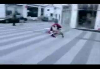 Apparently Santa Knows Karate