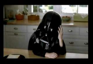 darth vader actor commerical