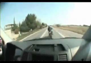 Motorcycle Balloon Prank